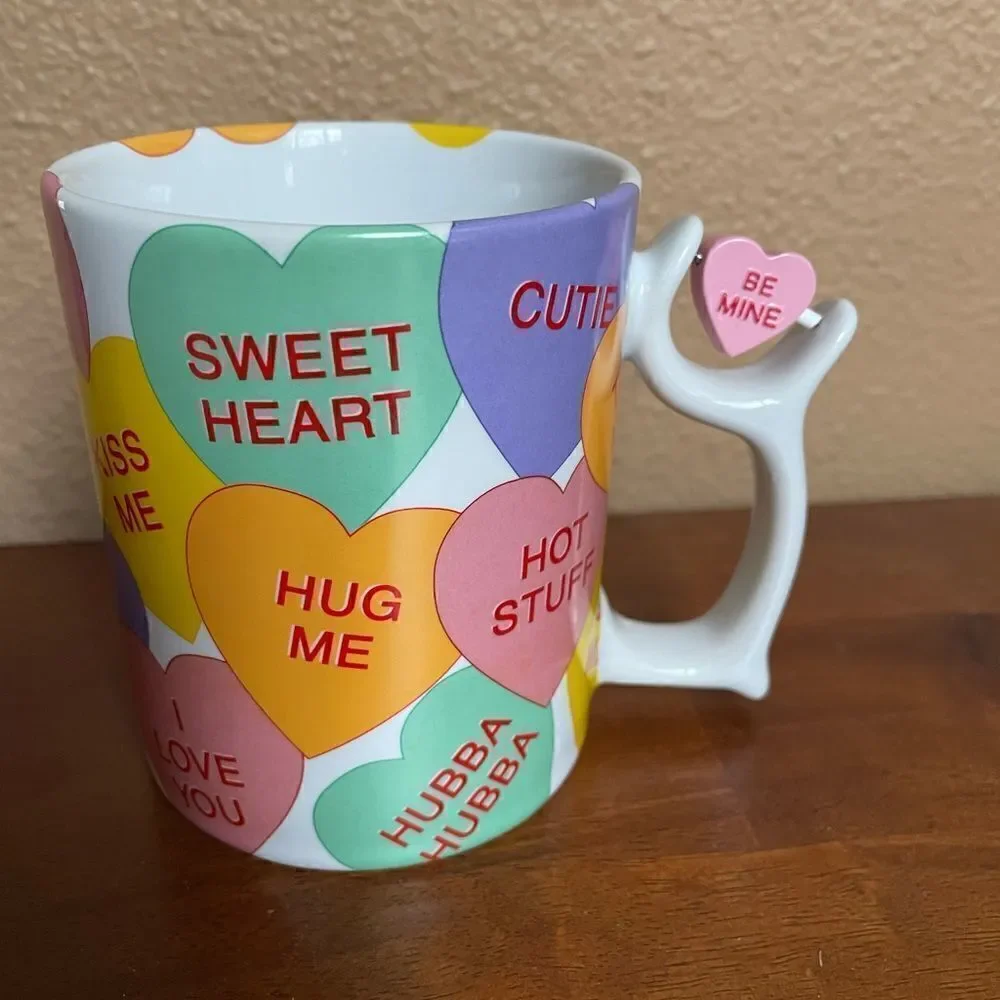 Department 56 Valentines Spinner Coffee Cup HTF
